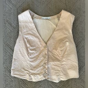 Khaki vest top